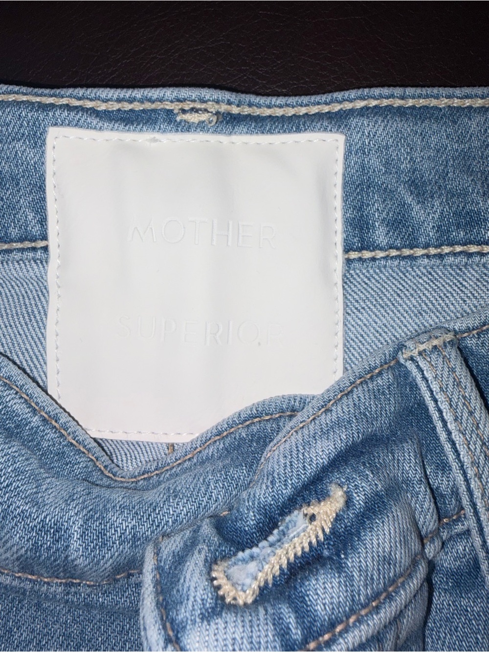 NWT Mother Superior Tomcat Roller Skimp, Puzzled, Retail $268, Size 30 - Picture 12 of 13